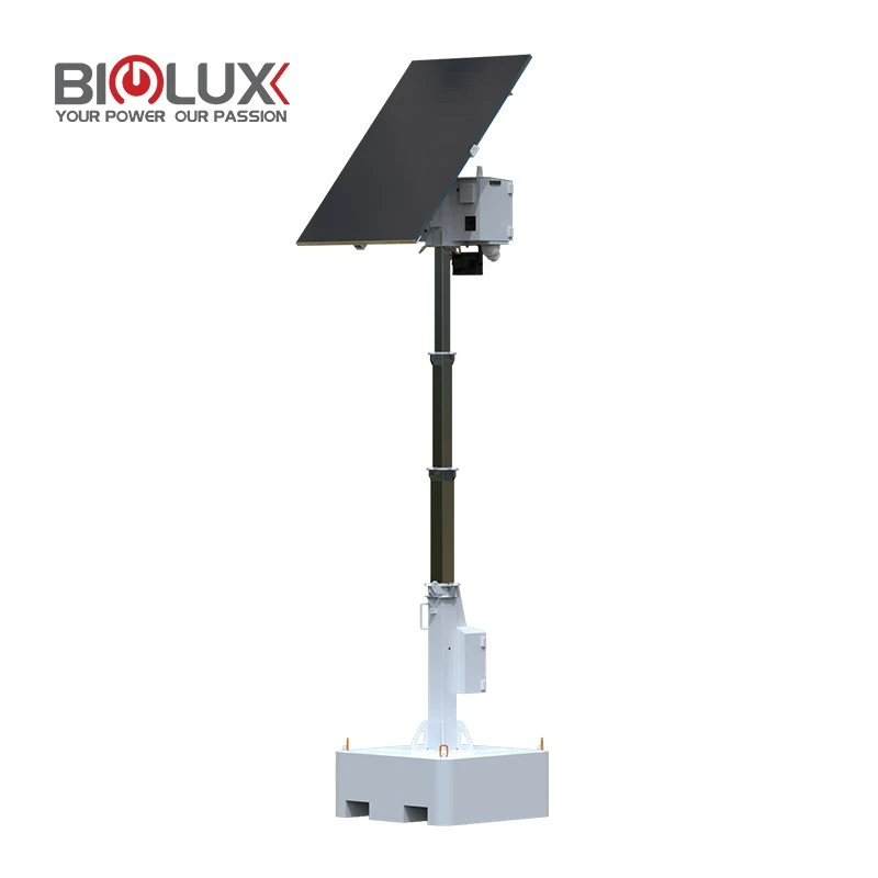 Rapid Deployment Solar Surveillance System