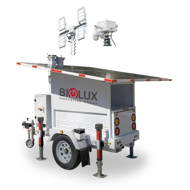 Mini Mobile Solar Power Station Trailer