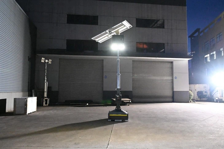 Off-Grid Mobile Deployable CCTV Tower Security Solution